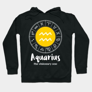 Aquarius The Visionary One Hoodie